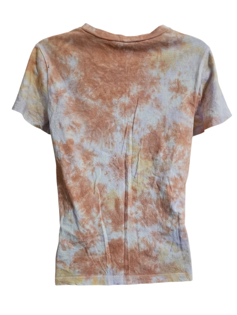 Wild Fable SM Peach/Pink/White Tie Dyed T-shirt - Picture 4 of 11